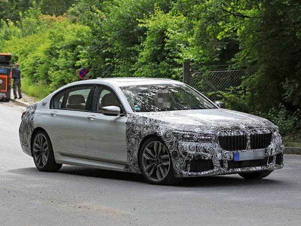 تصاویری از فیس لیفت بی ام و-BMW سری 7 منتشر شد ۱