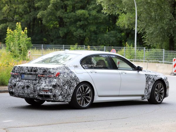 تصاویری از فیس لیفت بی ام و-BMW سری 7 منتشر شد ۳