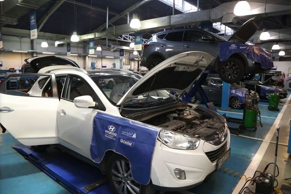 نمایندگی و تعمیرگاه مرکزی هیوندای آسان موتور در تهران ۲