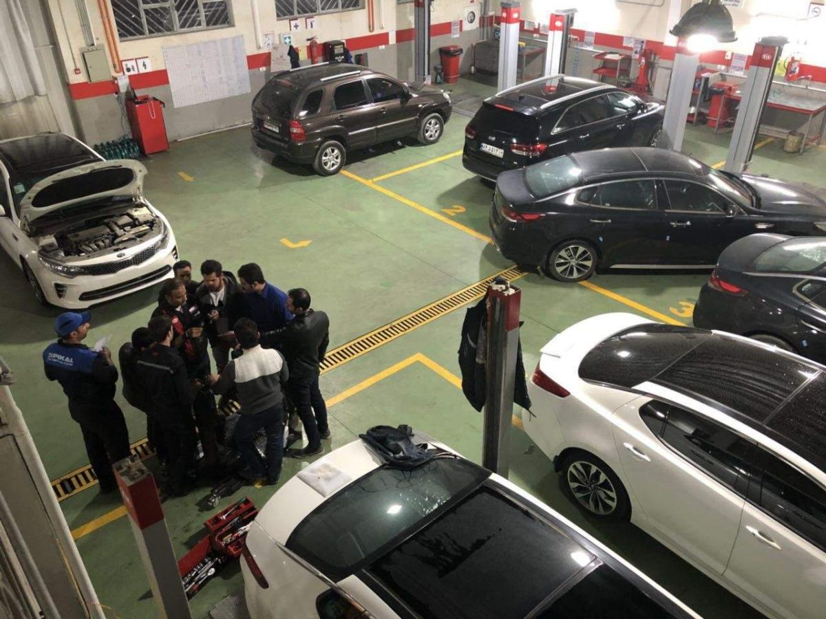 تعمیرگاه کیا در مشهد