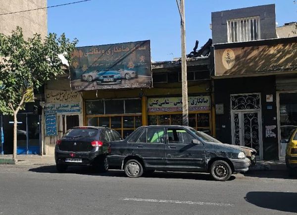 صافکاری و نقاشی جهان در مجیدیه ۲