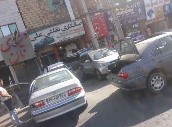صافکاری و نقاشی علی در کرج ۳