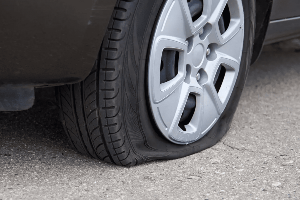 آیا می توانم با لاستیک پنجر رانندگی کنم ؟.png