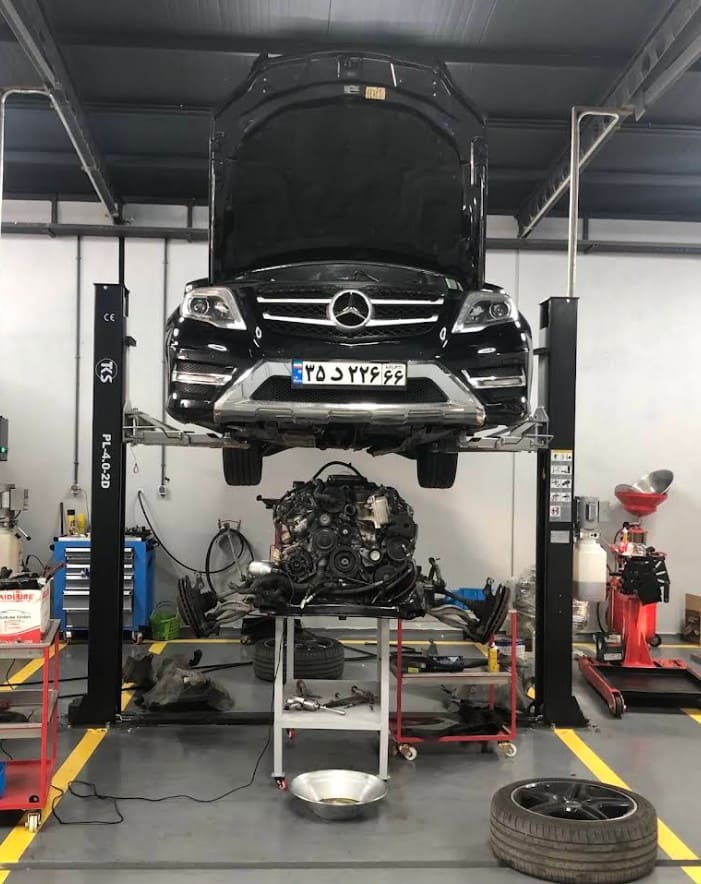 تعمیرگاه شاملو در شرق تهران - تعمیرات بنز ML.jpg