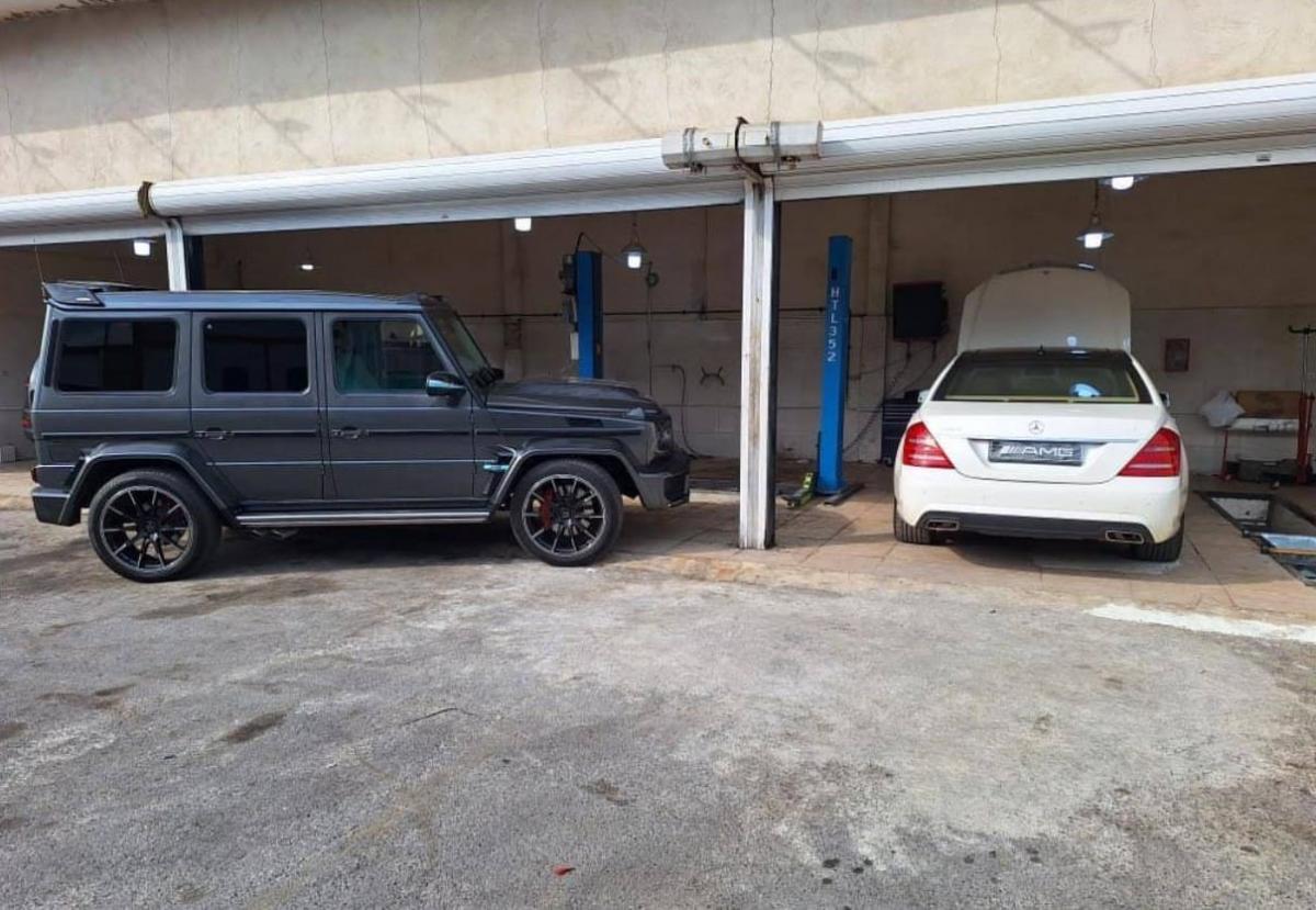 تعمیرگاه مرسدس بنز ناسوتی در غرب تهران - تعمیرات S Class.jpg