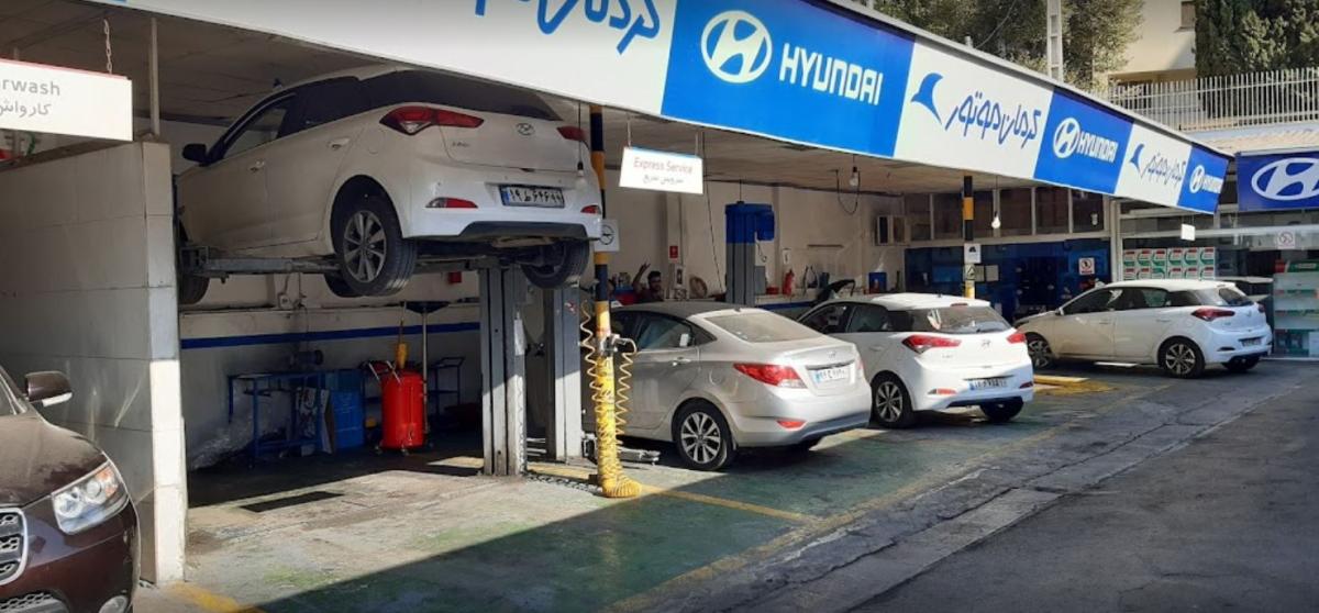 تعمیرگاه هیوندای کرمان موتور در فرمانیه - کد 304.JPG
