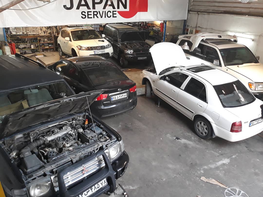 محوطه تعمیرگاه ژاپن سرویس.jpg