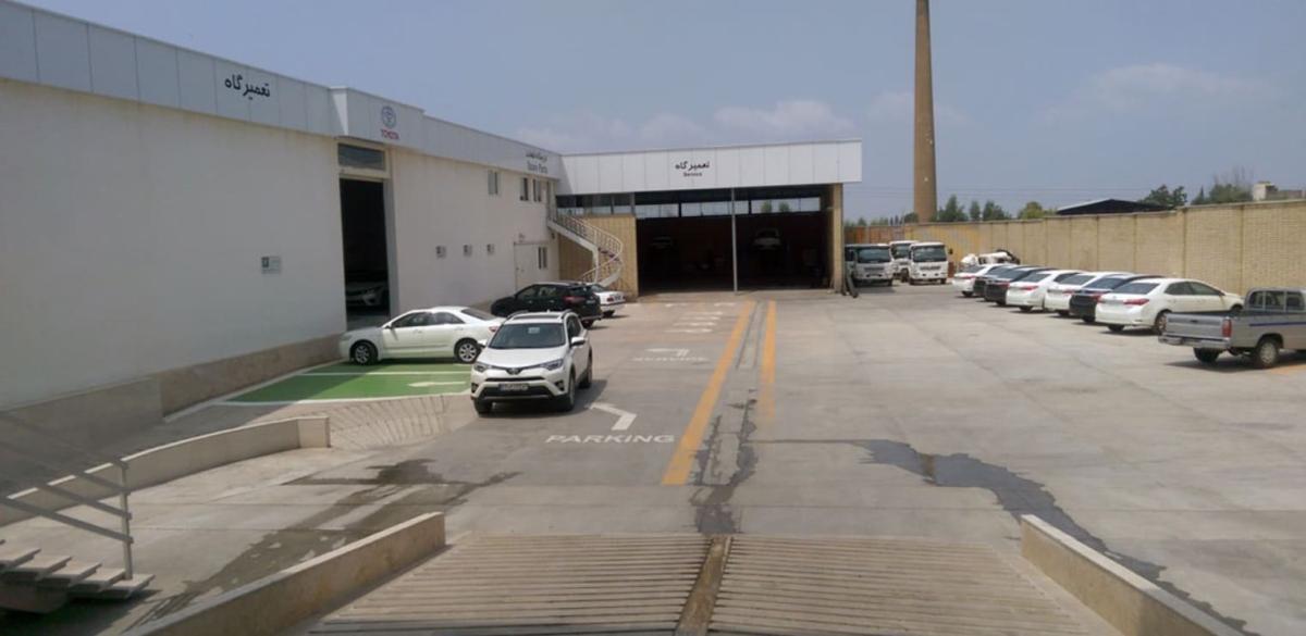 نمایندگی و تعمیرگاه تویوتا و لکسوس جلالی در گرگان - نمای محیط.jpg