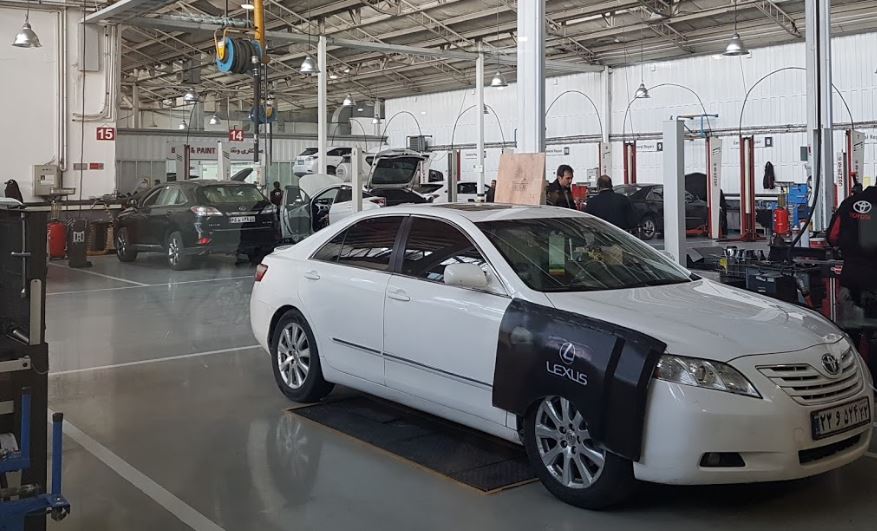 نمایندگی و تعمیرگاه مرکزی تویوتا و لکسوس در تهران 7.JPG