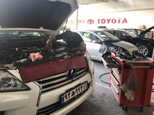  نمایندگی و تعمیرگاه تویوتا و لکسوس در مرکز تهران1