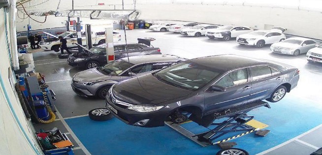 نمایندگی و تعمیرگاه تویوتا و لکسوس در شرق استان یزد2