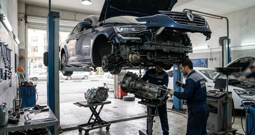 بررسی کامل مشکلات رنو تالیسمان؛ ایرادات شایع گیربکس دبل کلاچ، موتور و سیستم برقی
