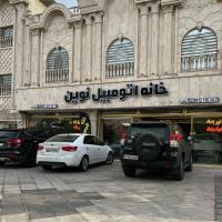 خانه اتومبیل نوین در اندیشه - نمای تعمیرگاه